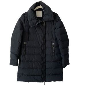 Moncler Down Puffer Jacket Parka Size 1 US Small Black Designer Outdoor Luxury